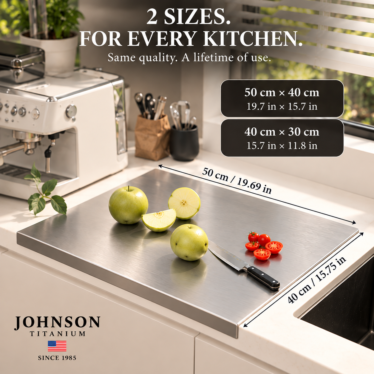 Johnson - Titanium Cutting Board 2