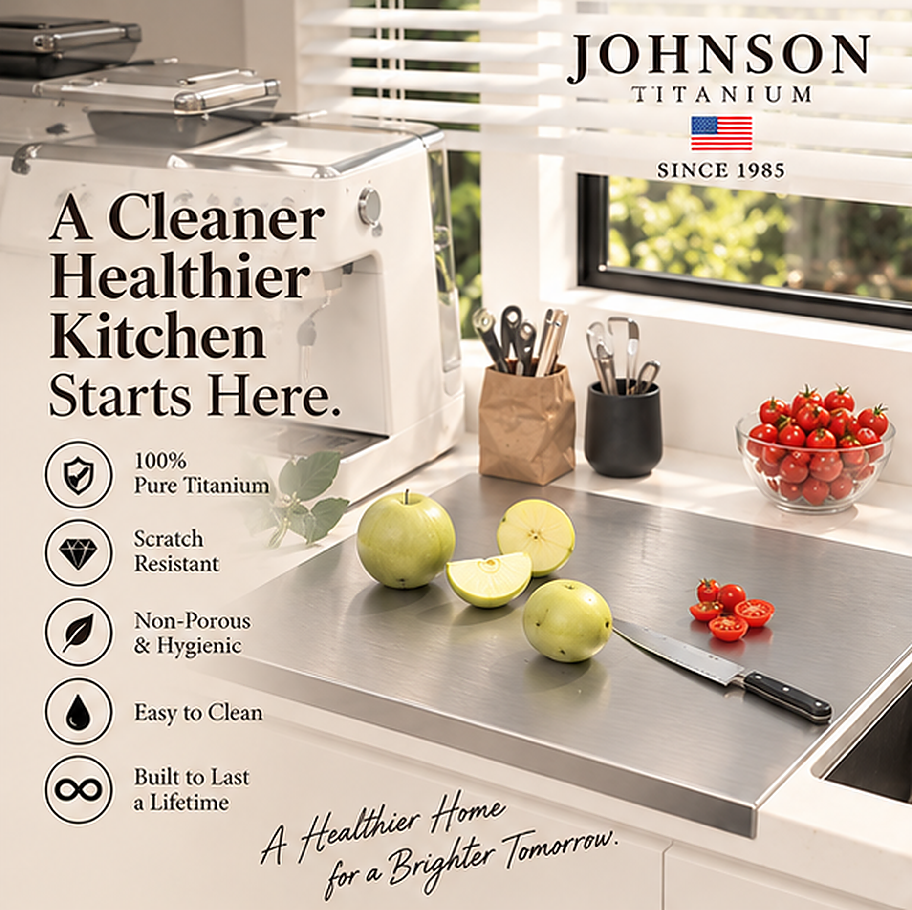 Johnson - Titanium Cutting Board 2